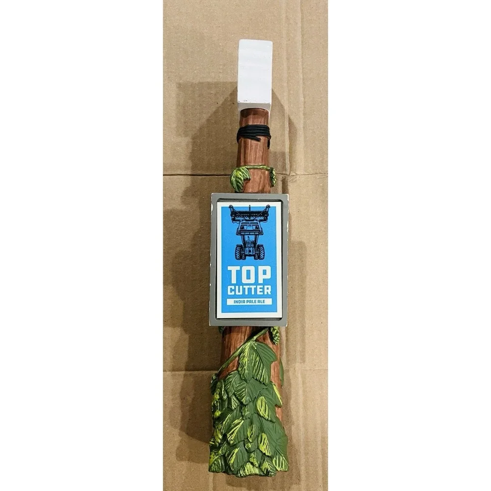 Bale Breaker Brewing Top Cutter IPA Beer Tap Handle. Man Cave Yakima Washington